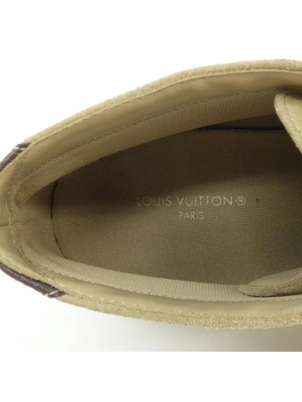 Louis Vuitton Bm0292 Size 7.5 Beige Boots - Picture 6 of 6